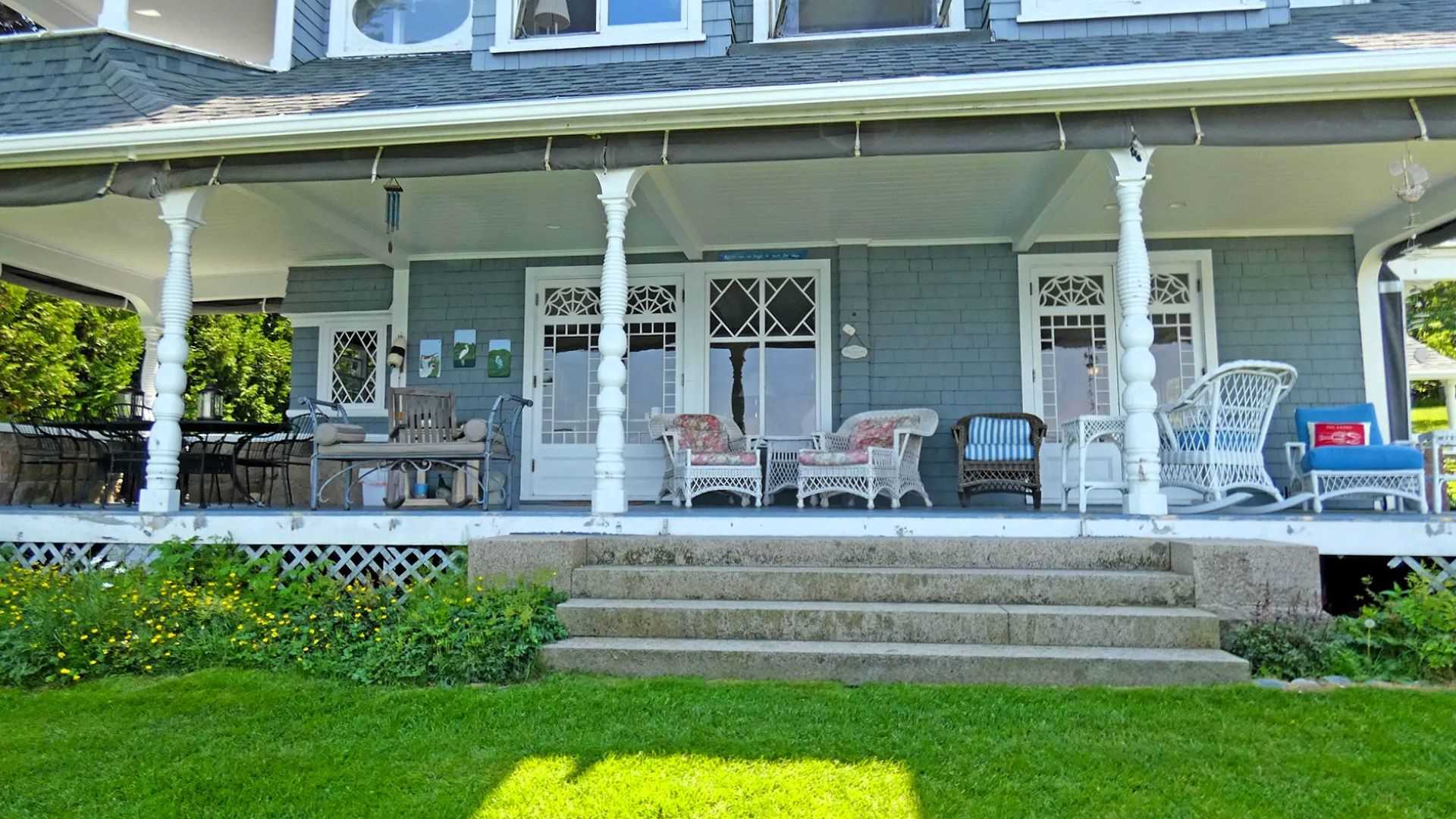 Shoreside porch