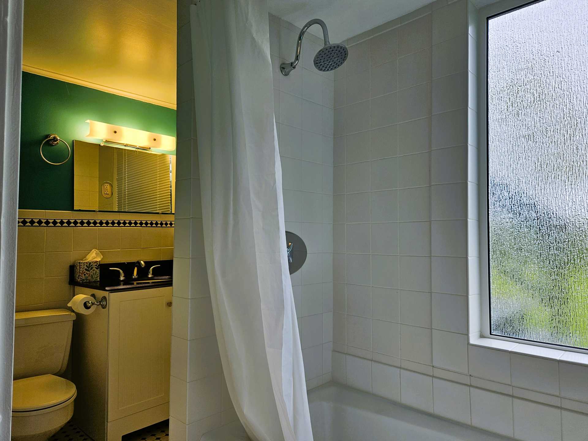 Bathroom off kitchenette
