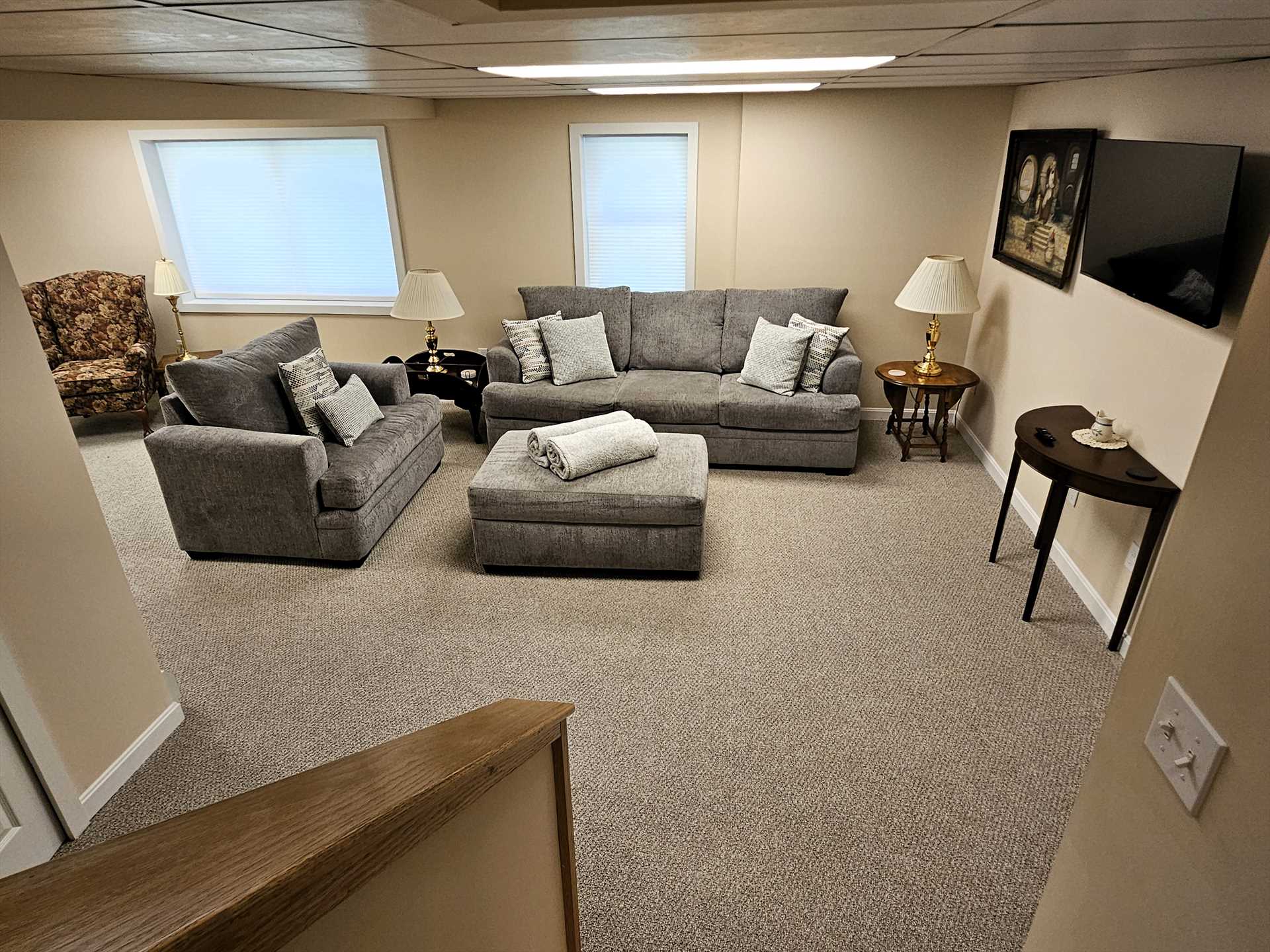 Lower Level Family rec room