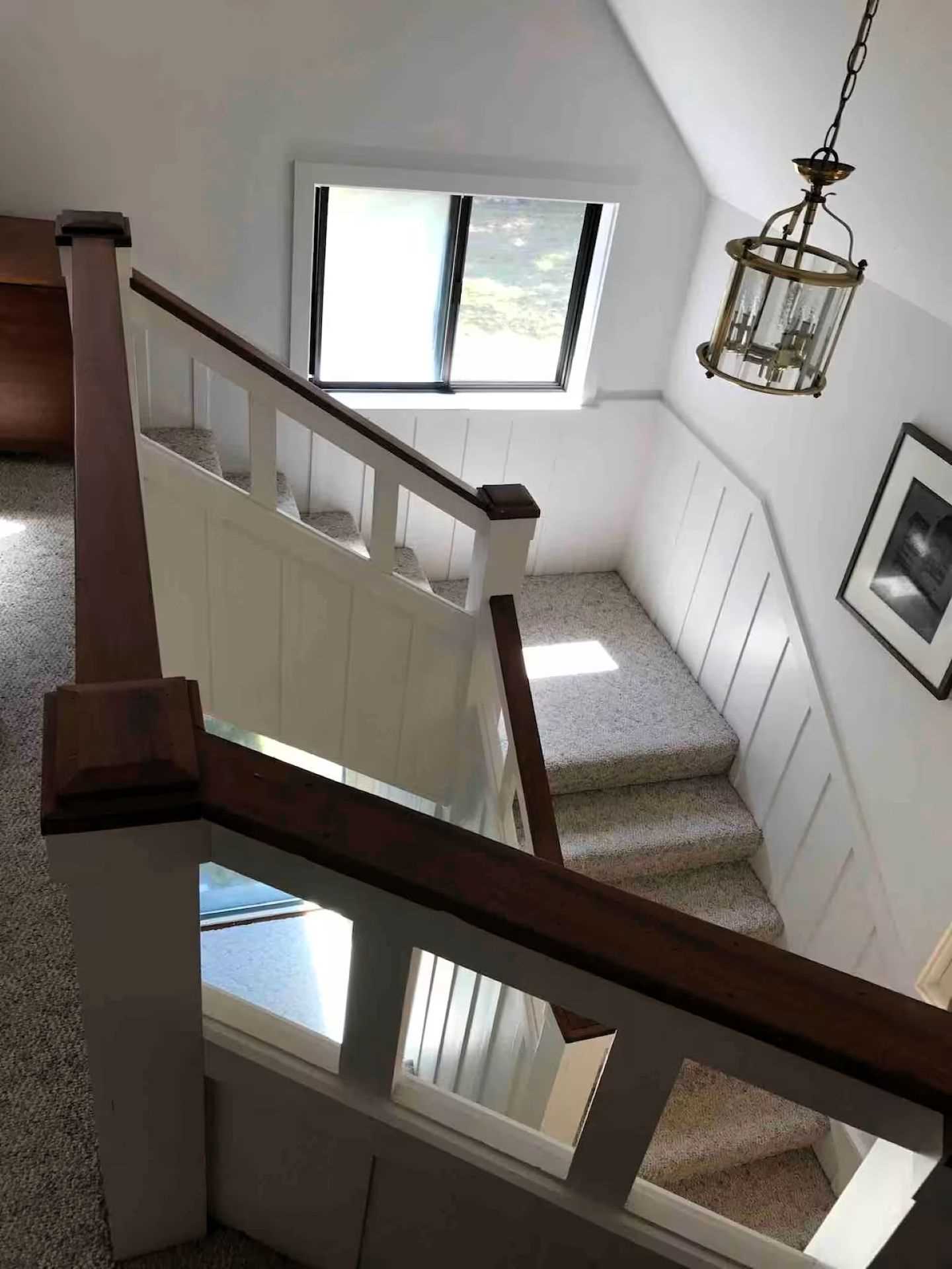 Stairs to second floor