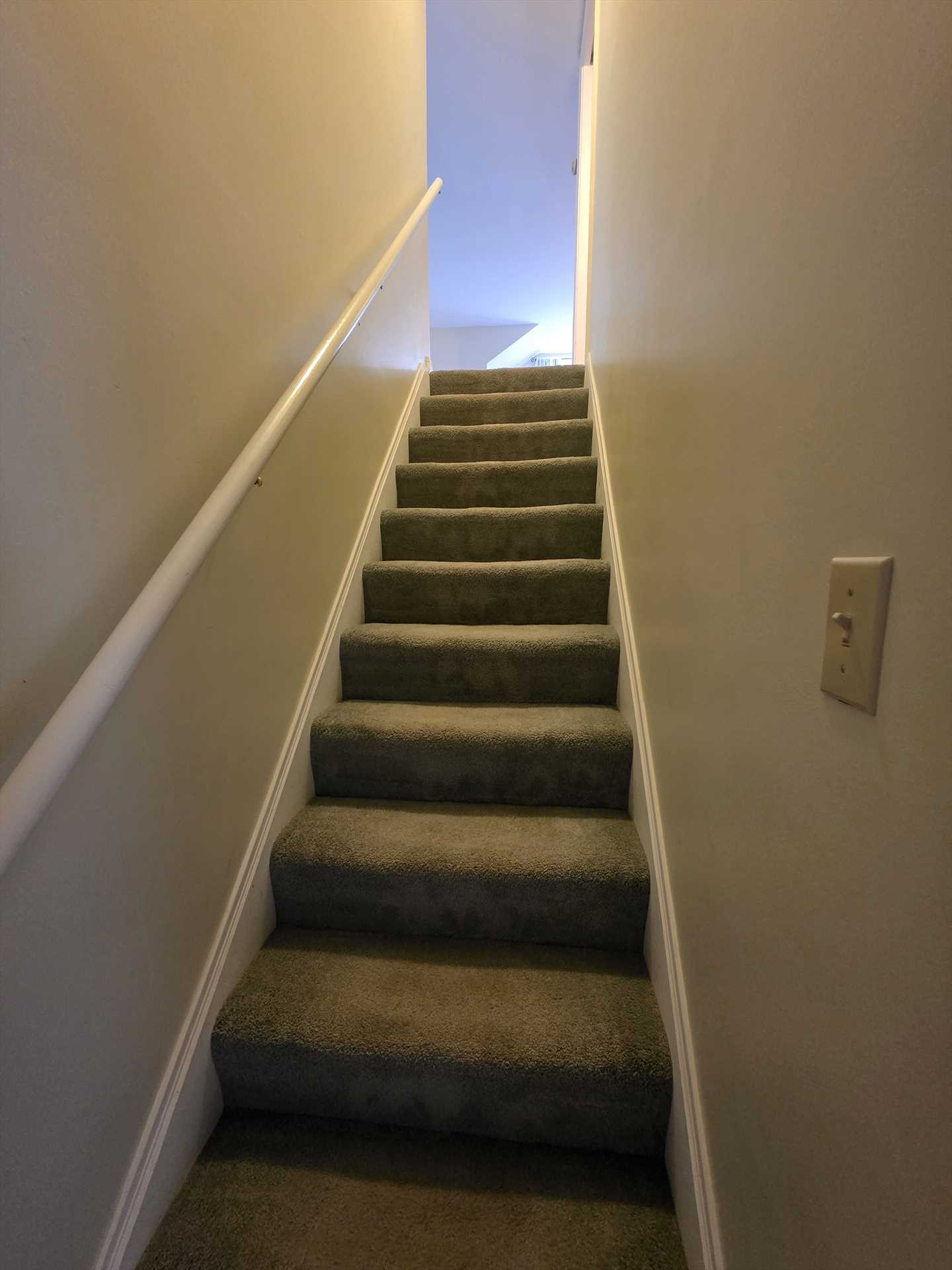 Stairs to Second Floor