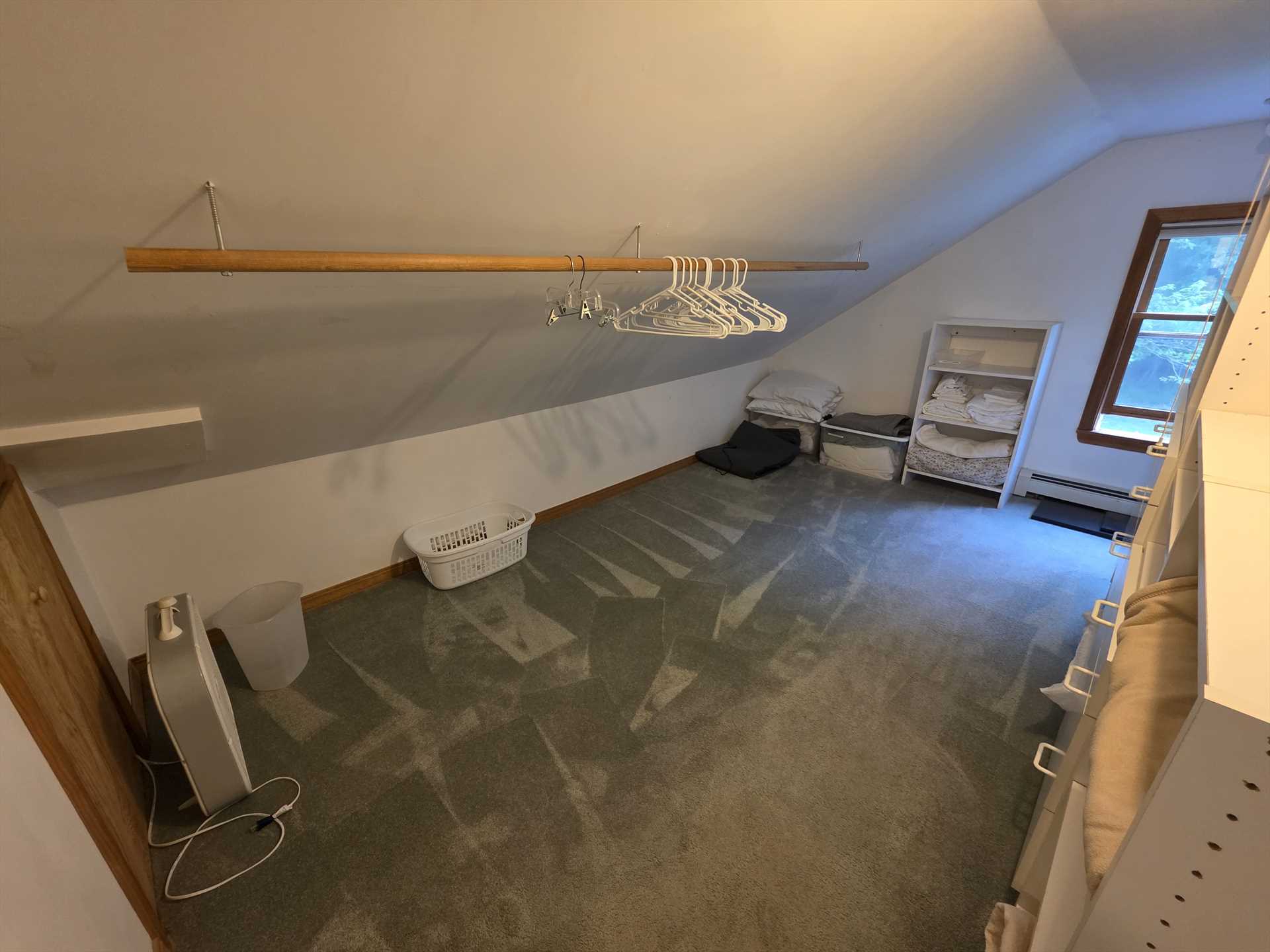 2nd Floor walk-in closet