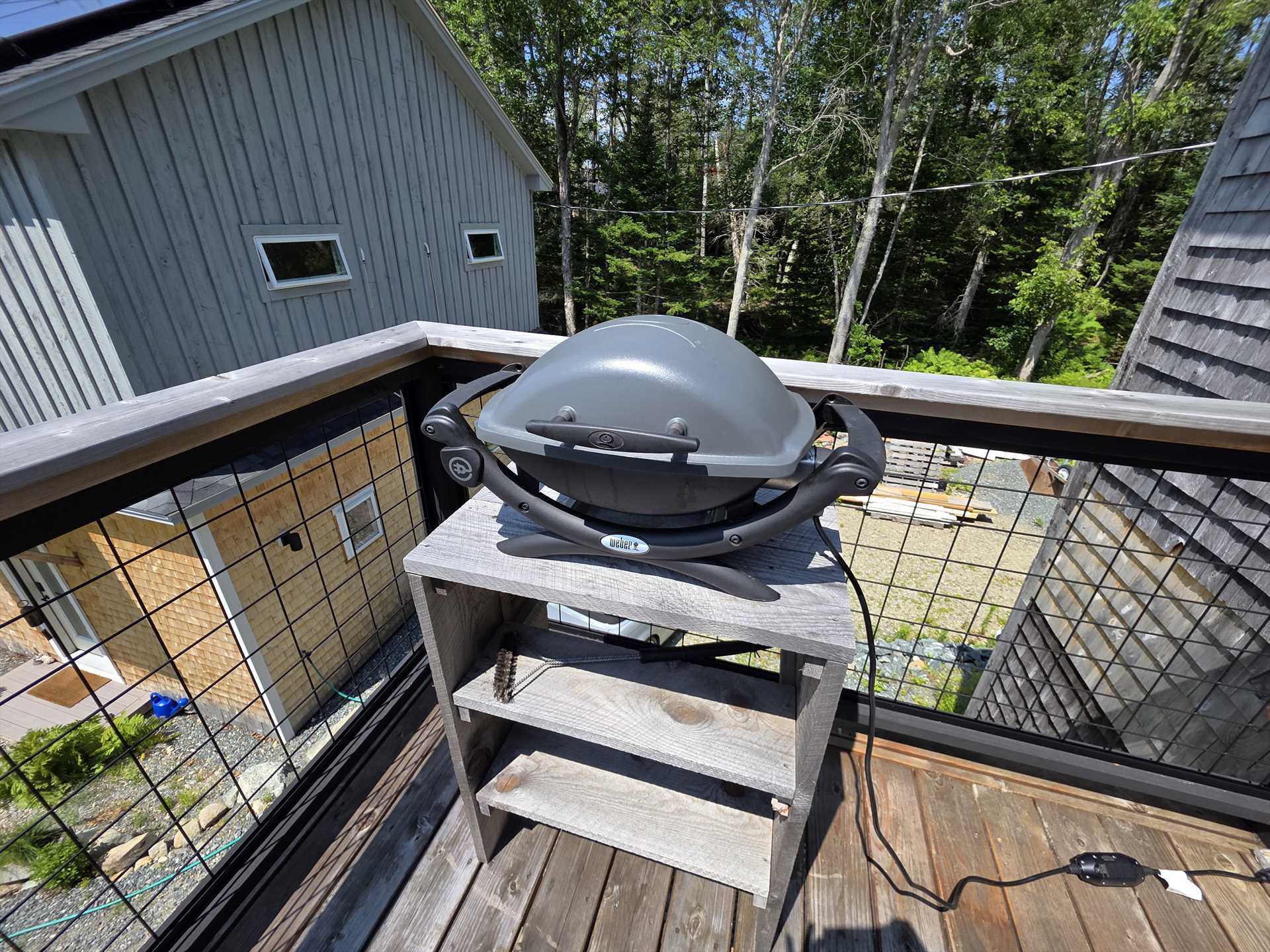 Outdoors Electric Grill